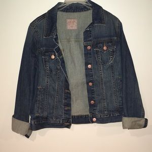 Old Navy medium wash jean jacket